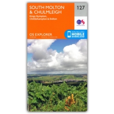 MAP,O/S South Molton & Chulmleigh